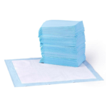 5-Layer Leak-Proof Super Absorbent Dog and Puppy Pee Pads 50 Count Blue & White
